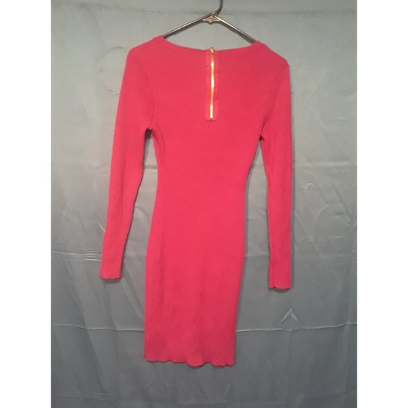 Burgundy Rue21 sweater dress - Picture 5 of 5